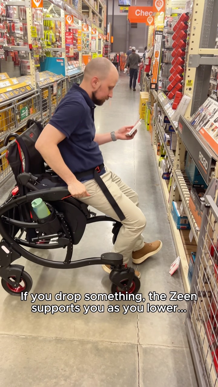 Sit-to-Stand Lift with Zeen 👇

We’ve all been there… you drop y...